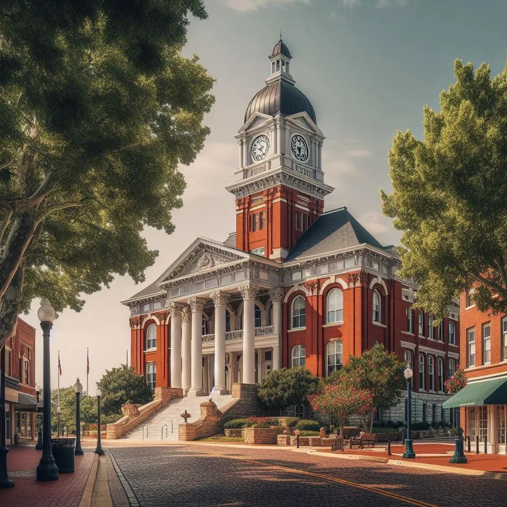 Bentonville county courthouse